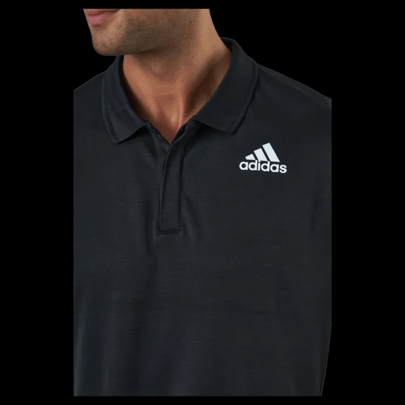 New adidas Tennis Freelift Polo Shirt 000/black Svart
