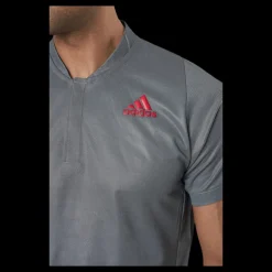 New adidas Tennis Freelift Polo Shirt Primeblue Grey Grå