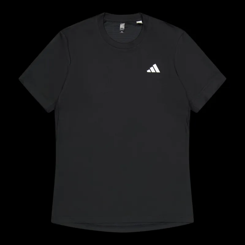 adidas Tennis Freelift Tee Black Svart Clearance