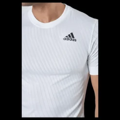 Clearance adidas Tennis Freelift Tee 000/white Flerfärgad