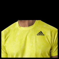 Outlet adidas Tennis Freelift T-Shirt Primeblue Heat Yellow Gul
