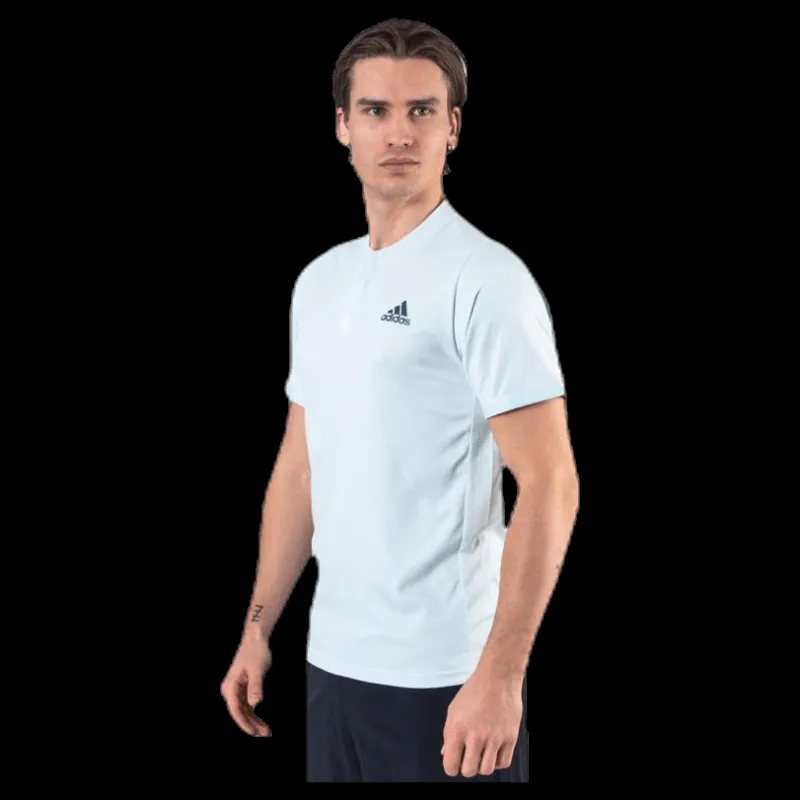 Discount adidas Freeligt Polo Heat.RDY Green Grön