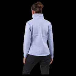 Outlet Weather Report Freida Melange Fleece Jacket Purple