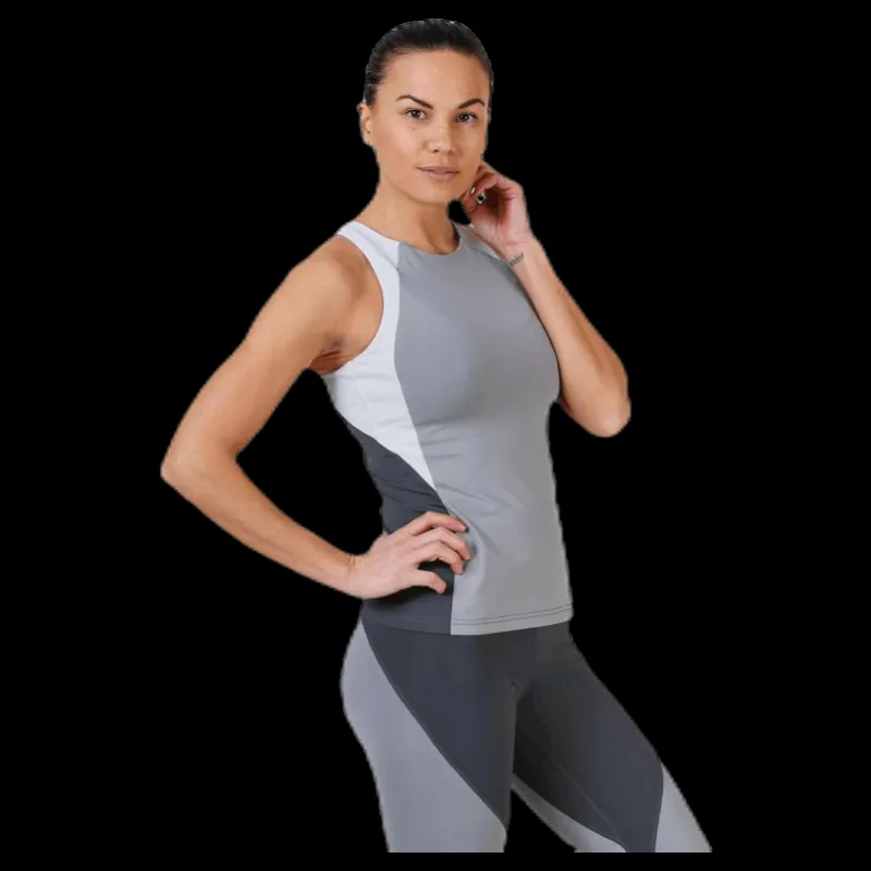 New Wyte Freja Tank Top Grey Grå