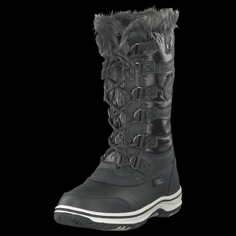 Leaf Frostby Waterproof Solidblack Grå och Svart Clearance