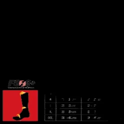 OS1st FS6+ Perf Foot+Calf Sleeve Black Svart Sale