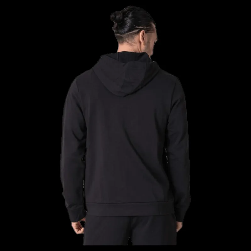 Clearance Calvin Klein Full Zip Hooded Jacket Black Svart