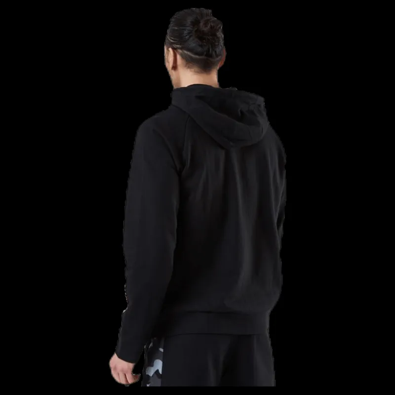 Calvin Klein Full Zip Hooded Jacket Patterned/Black Mönstrad och Svart Best