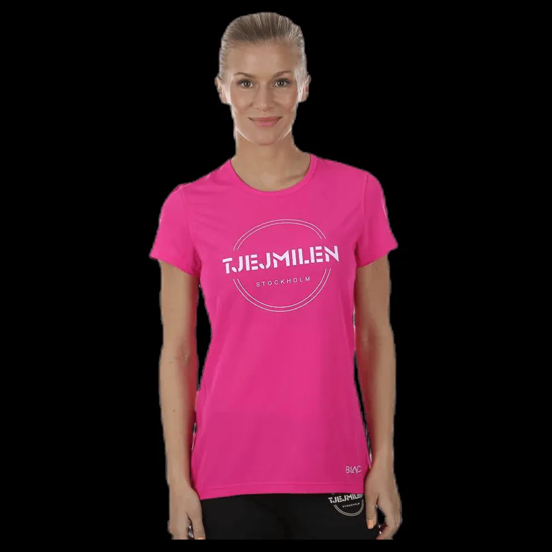 Tjejmilen Functional T-Shirt Pink Rosa Hot