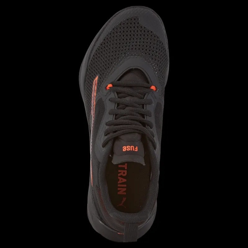 Puma Fuse 2.0 Black-cayenne-wood Violet Svart Discount