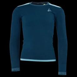 Craft Fuseknit Comfort Rn Ls Beat/area Blå Online