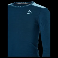 Craft Fuseknit Comfort Rn Ls Beat/area Blå Online