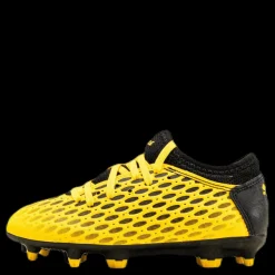 New Puma Future 5.4 FG/AG Junior Black/Yellow Svart och Gul