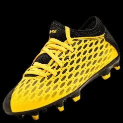 New Puma Future 5.4 FG/AG Junior Black/Yellow Svart och Gul