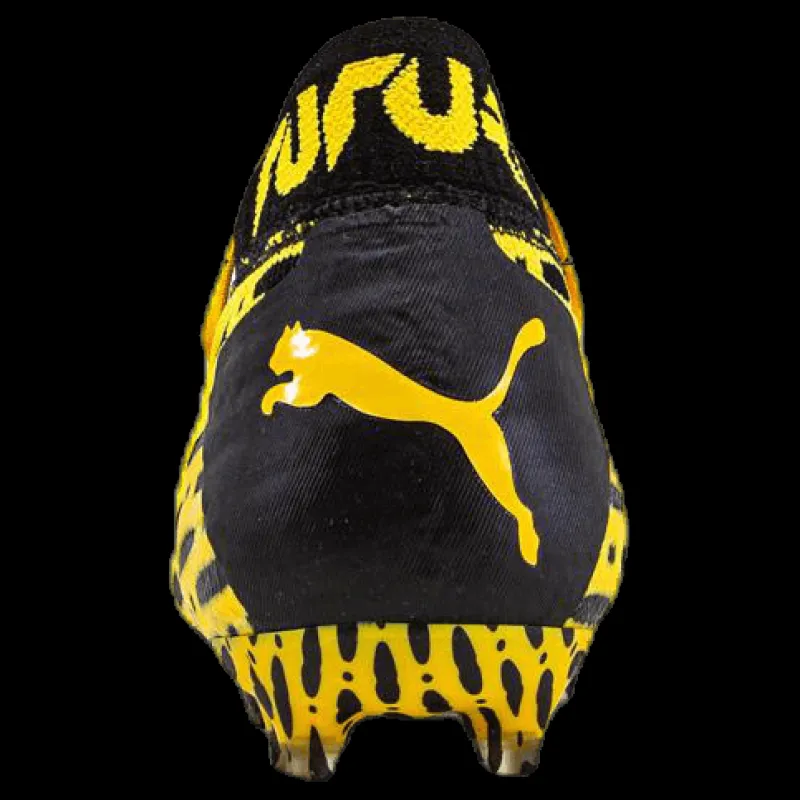 Puma Future 5.1 Netfit FG/AG Junior Black/Yellow Svart och Gul Hot