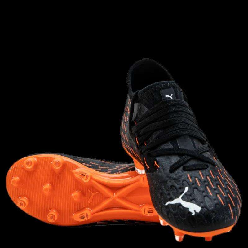 Sale Puma Future 6.3 Netfit FG/AG Junior Orange/Black Orange och Svart