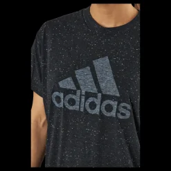 adidas Future Icons Winners 3.0 T-Shirt Black Melange Svart Hot