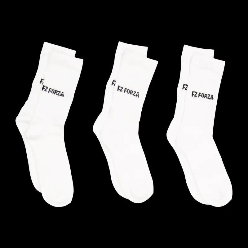 New FZ FORZA Fz Sock Classic 3 Pack White Vit