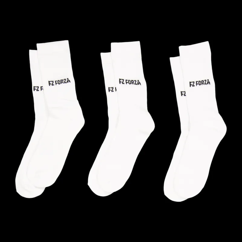 New FZ FORZA Fz Sock Classic 3 Pack White Vit