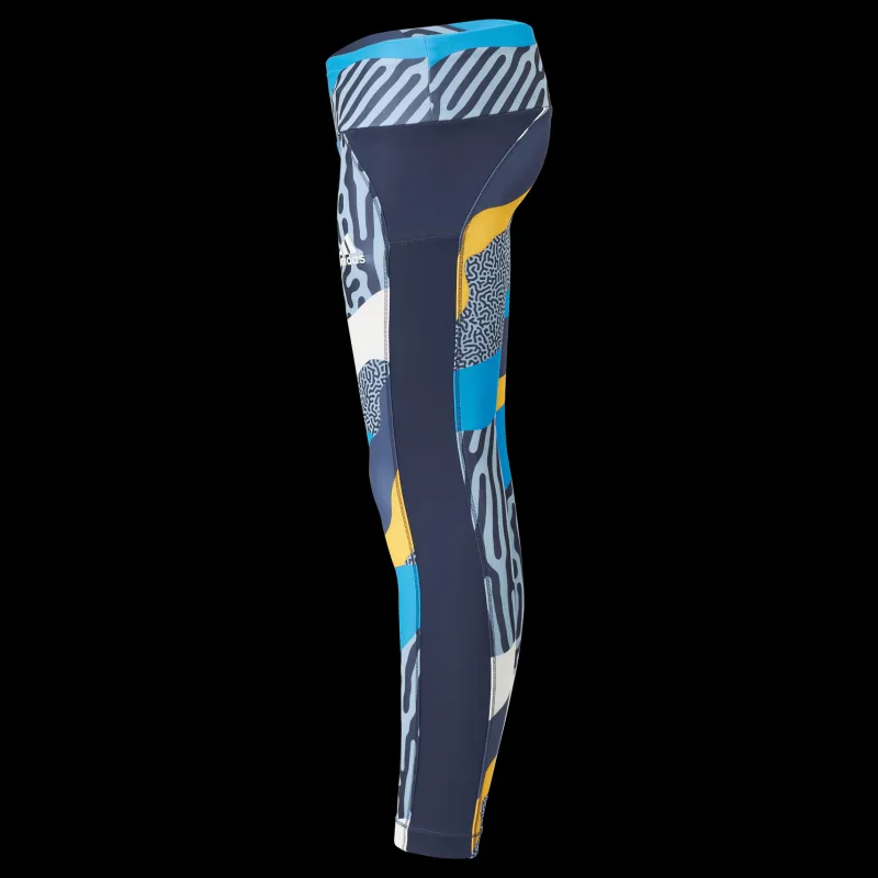 New adidas G Pw Ar Tight Top:wonder White/magic Grey/co Flerfärgad