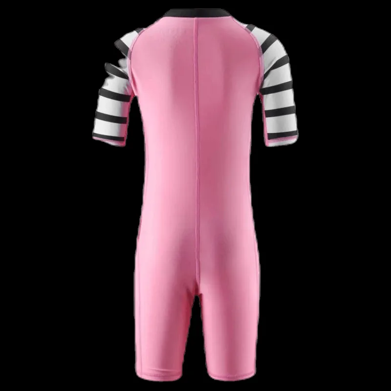 Reima Galapagos Sunproof Recycled Swim Overall Pink Rosa
