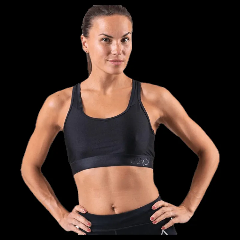BLACC Galaxy Sports Bra Black Svart New