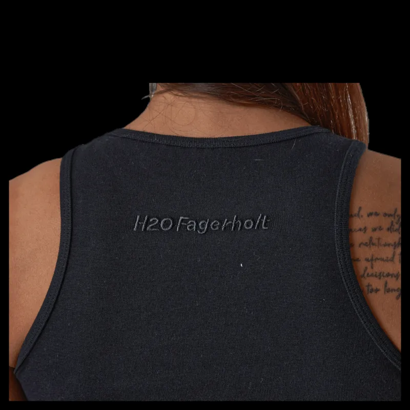 Outlet H20 fagerholt Gang Tank Top Black Svart