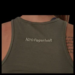 H20 fagerholt Gang Tank Top Green Grön