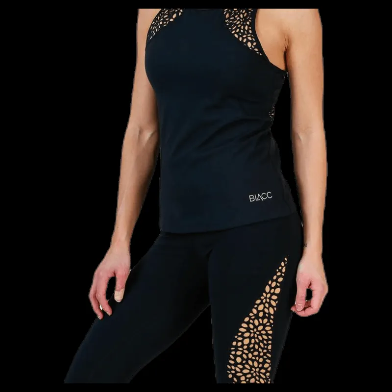 Hot BLACC Garda lacercut tank Black Svart