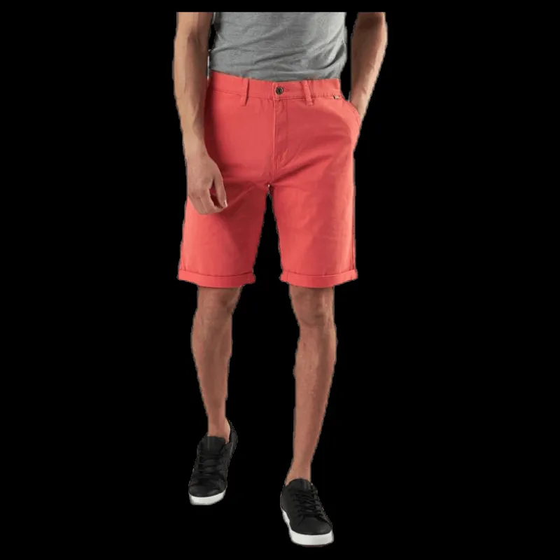 Vinson Polo Club Garret Chino Shorts Orange Clearance