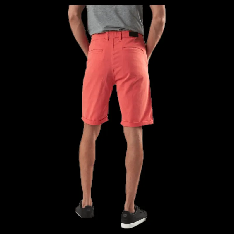 Vinson Polo Club Garret Chino Shorts Orange Clearance