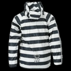 Racoon Gary Fleece Rain Set White/Black Vit och Svart Best