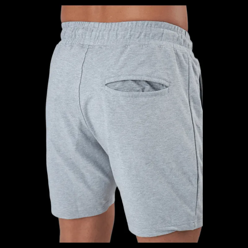 GASP Tap. Sw. Shorts Light Grey Melange Grå New