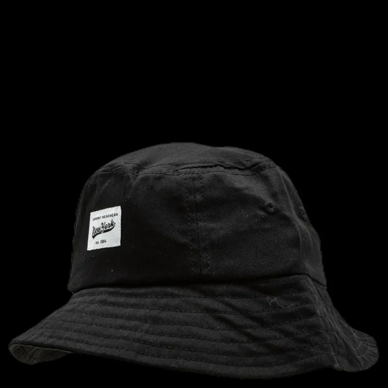 UpFront Gaston Youth Bucket Hat Black Svart Hot