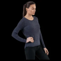 Only Geena Xo L/S Pullover Knt Blue Blå Sale