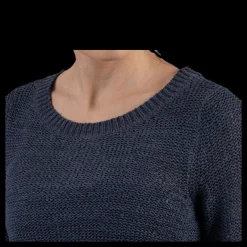 Only Geena Xo L/S Pullover Knt Blue Blå Sale