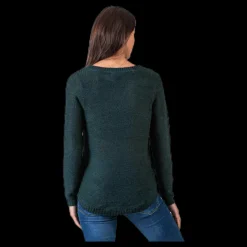 Only Geena Xo L/S Pullover Knt Green Grön Hot
