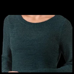 Only Geena Xo L/S Pullover Knt Green Grön Hot