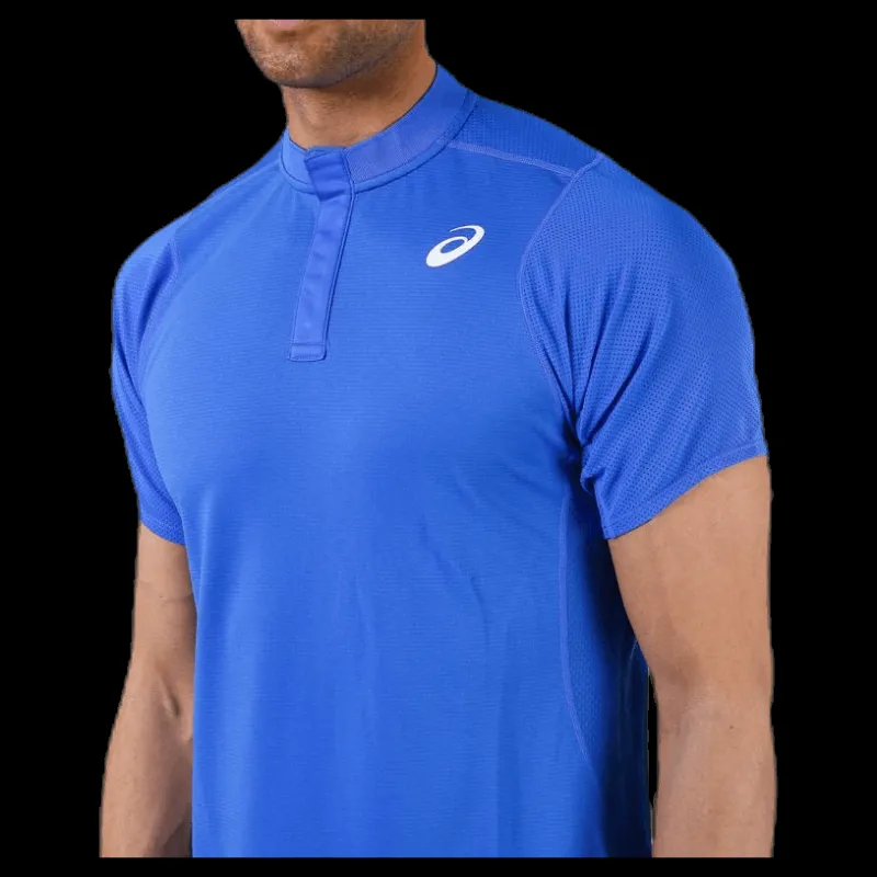 ASICS Gel-Cool Polo-Shirt Blue Blå Discount