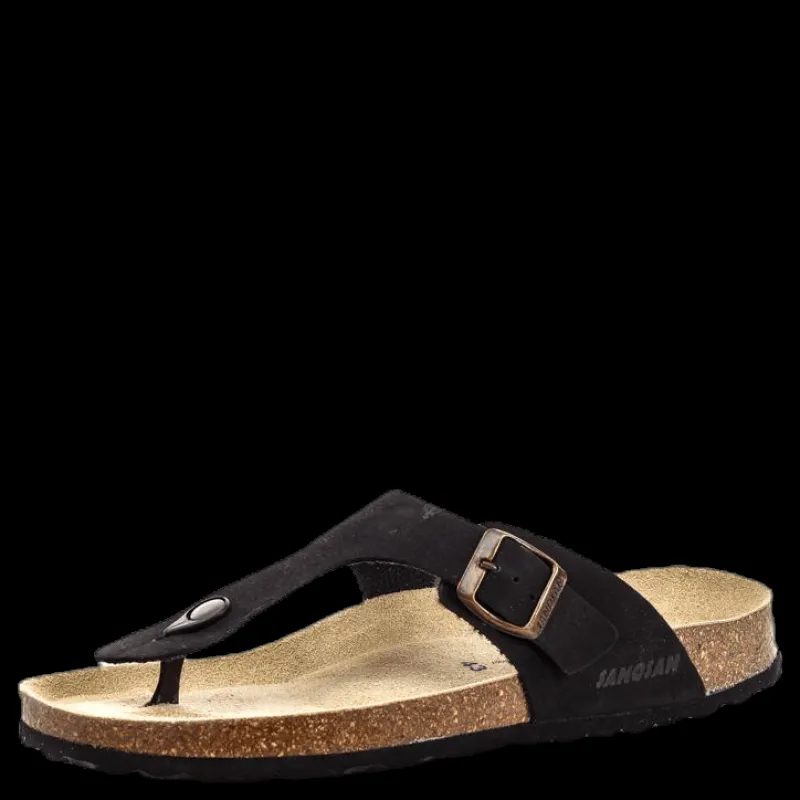 Clearance Sanosan Geneve Nubuck Black Svart
