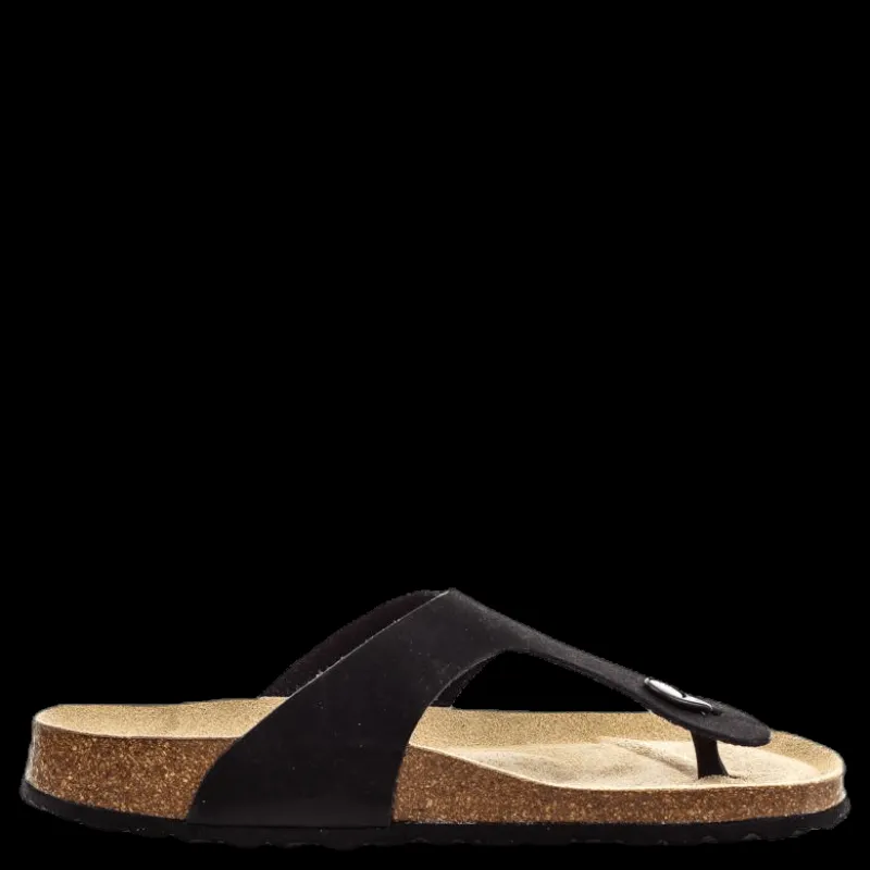 Clearance Sanosan Geneve Nubuck Black Svart
