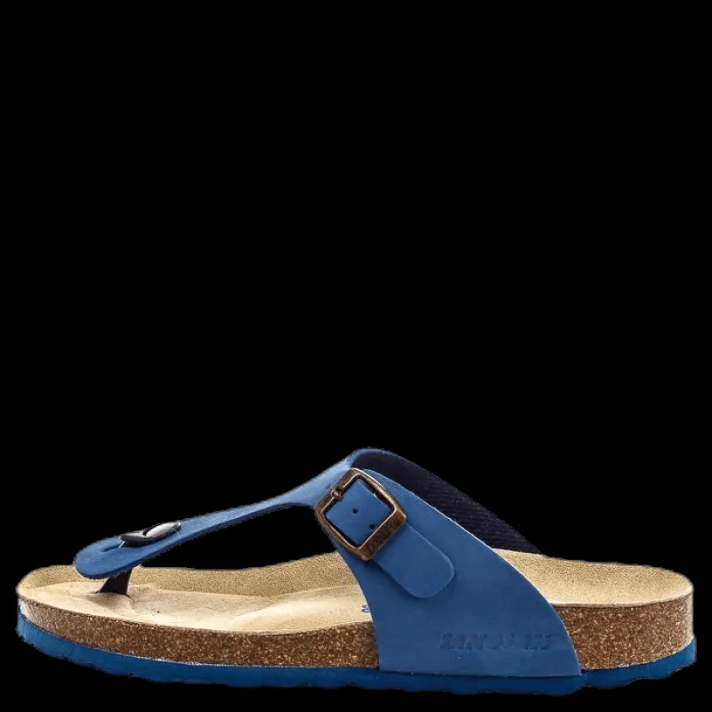 Online Sanosan Geneve Nubuck Blue Blå