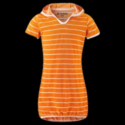 Reima Genua Terry Beach Coverup Orange Hot