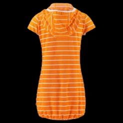 Reima Genua Terry Beach Coverup Orange Hot