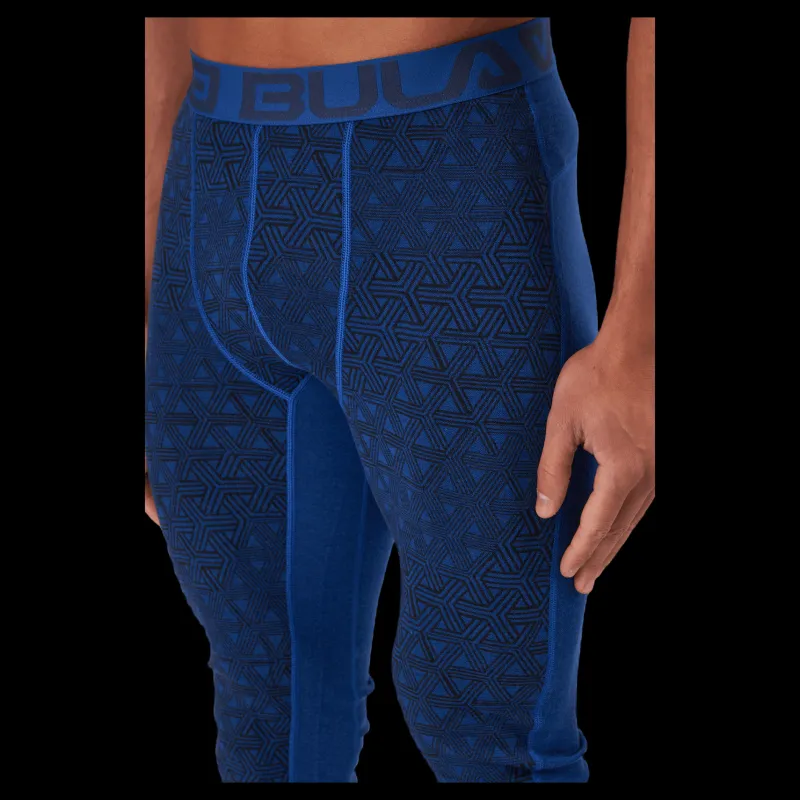 Bula Geo Merino Wool Pants Lapis Blå New