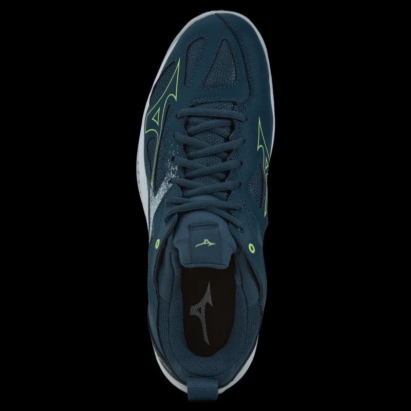 Outlet Mizuno Ghost Shadow Orion Blue/neo Lime/misty Blue Blå