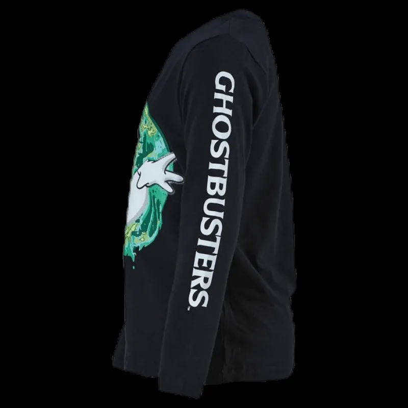 Clearance Name It Ghostbusters Villi Ls Top Black Svart