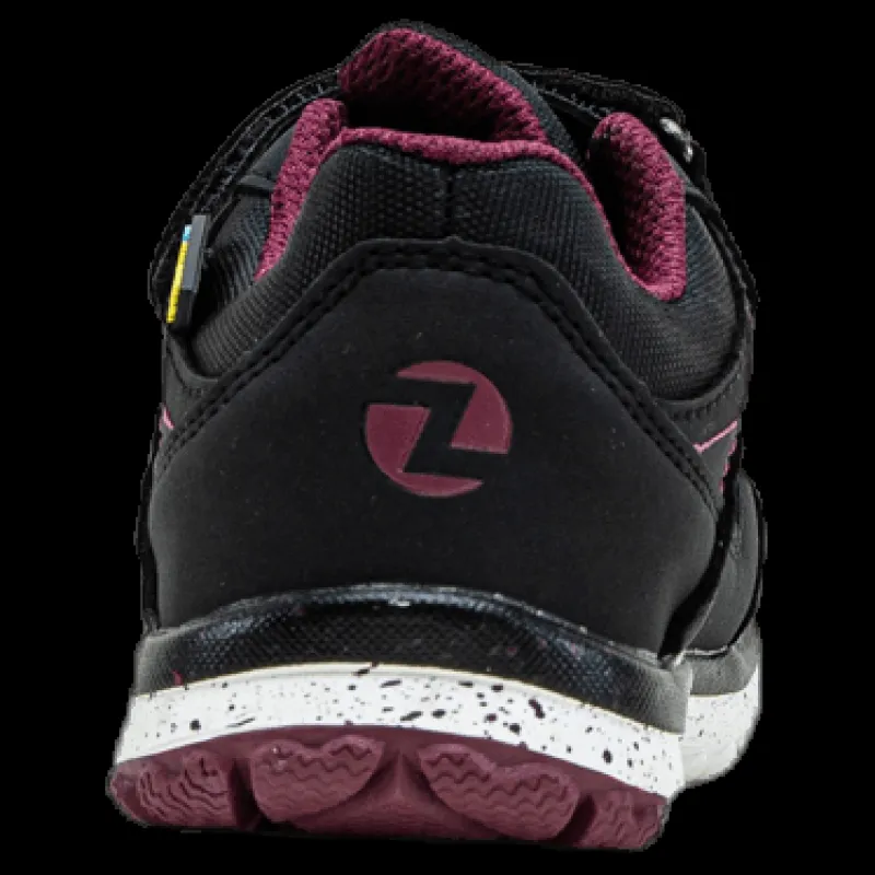 New ZigZag Ginden Kids Shoes Waterproof Black Svart