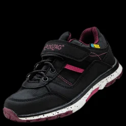 New ZigZag Ginden Kids Shoes Waterproof Black Svart