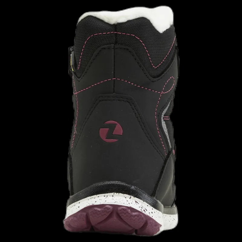 New ZigZag Ginden Kids Winterboot WP Black Svart